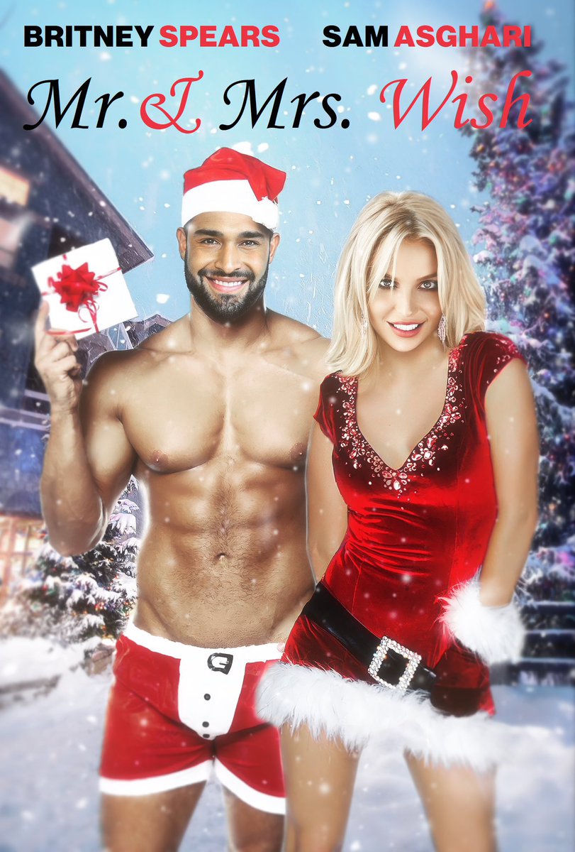 OriginalFantas2's tweet photo. Mr & Mrs Wish, This is the Christmas movie we need 😂🎄 @samasghari @britneyspears
#britneyandsam #britney #sam #britneyspears #samasghari #christmasmovies #britneymovie #samasgharimovie #britneyjeanspears #brirneyfoever #britneyspearsqueen #britneyedit #britneyspearsedit https://t.co/MTWFjWAFgv
