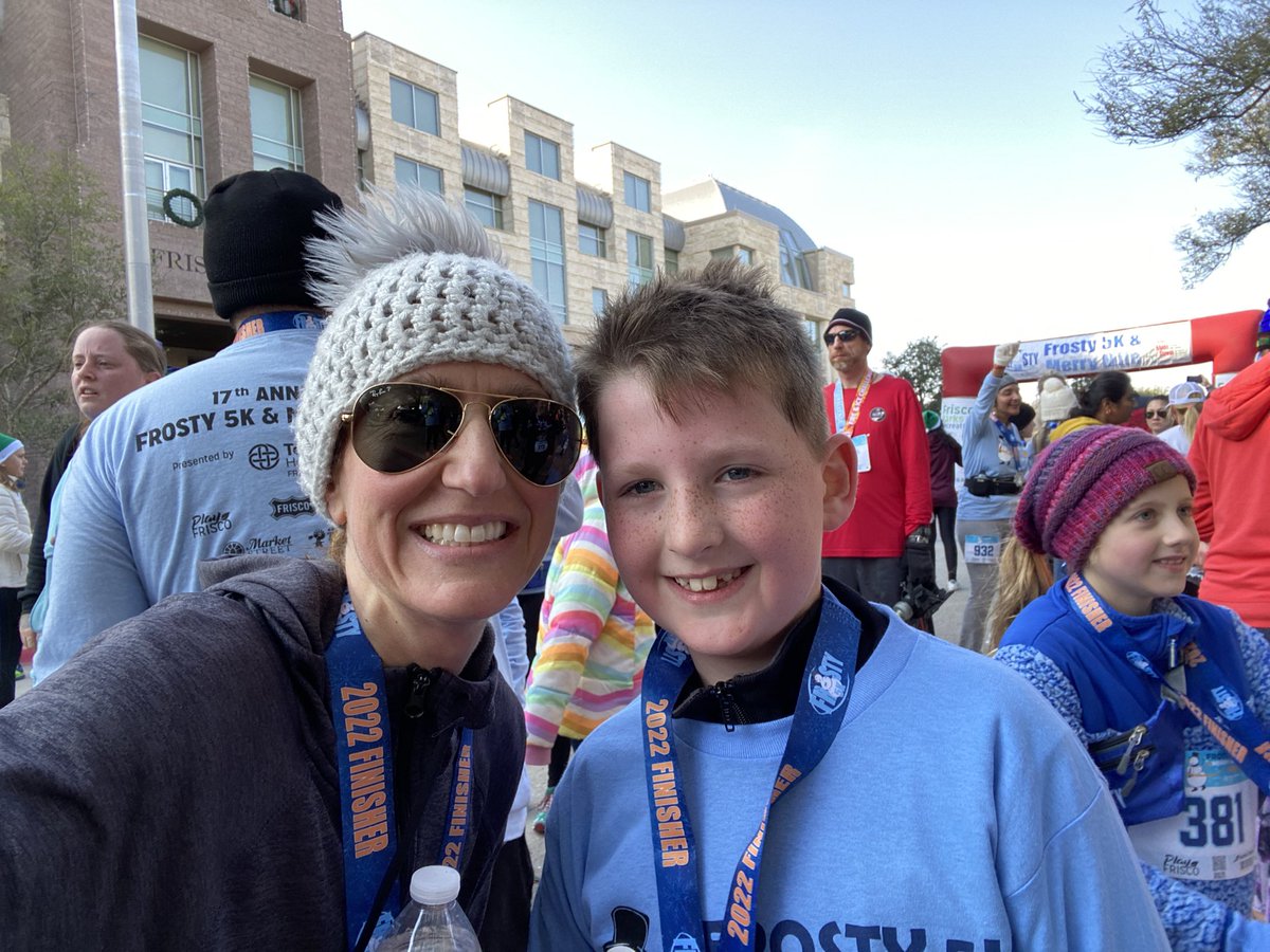 Corbell Runners at the Frosty 5K! ❄️ ⛄️ #FISDmadetoshine <a href="/CorbellElem/">Corbell Elementary</a>