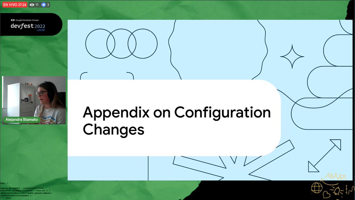 GdscLatam's tweet image. ¡Iniciamos el Track Mobile! Junto a @astamatok
en el DevFest Latam 2022 🎉🎉 

👉 bit.ly/devtrackmobile

#GDSC #GDG #DevFestLatam