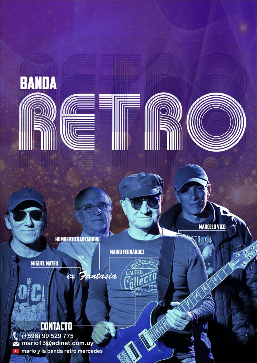 El domingo 11, a partir de las 22:00 cerramos la ecoferia a ritmo de los 80, con los ex Fantasia.