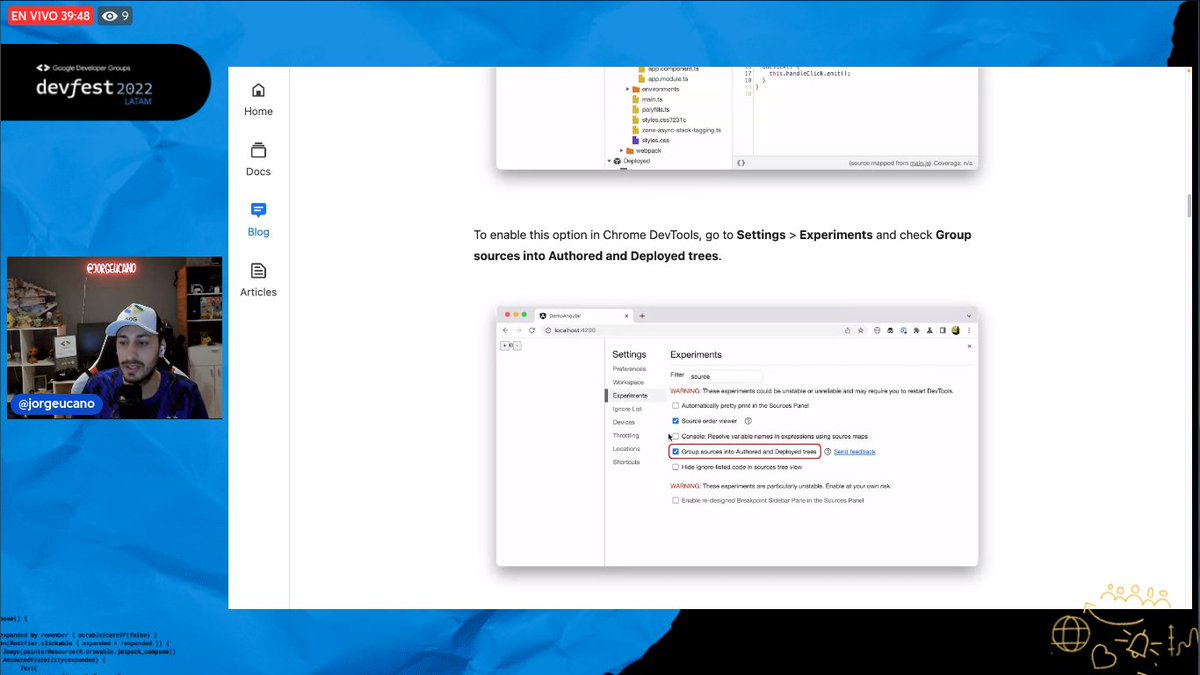 GdscLatam's tweet image. ¡Iniciamos el track web!

 DevFest Latam 2022 junto a @jorgeucano con la sesión &quot;Novedades de Angular v15&quot;.

👉 bit.ly/devtrackweb

#GDSC #GDG #DevFestLatam