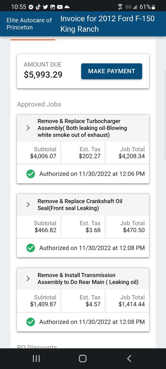 wetteaar000's tweet photo. @chakidbest29 Hate asking for help. But got an expensive repair bill and it's a hard time of year for money. That's my cashapp. Anything twords it would be awesome. ❤️ https://t.co/XiQfb6hGyC