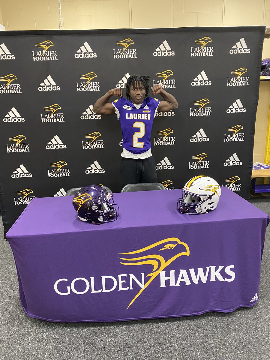Thank you <a href="/LaurierFootball/">Laurier Golden Hawks Football</a> for the amazing visit had a great time! 
<a href="/MichaelFaulds/">Michael Faulds</a> <a href="/CoachGalloway/">Todd Galloway</a> <a href="/coachrockell/">Nick Rockell</a>