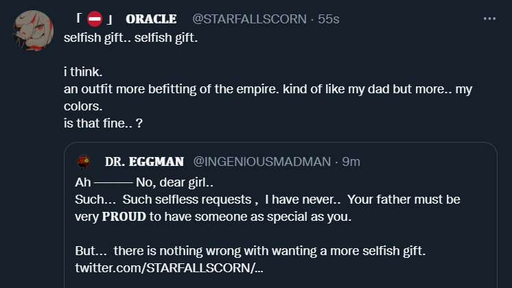 ⠀
⠀At last. Sage is getting drip...
⠀