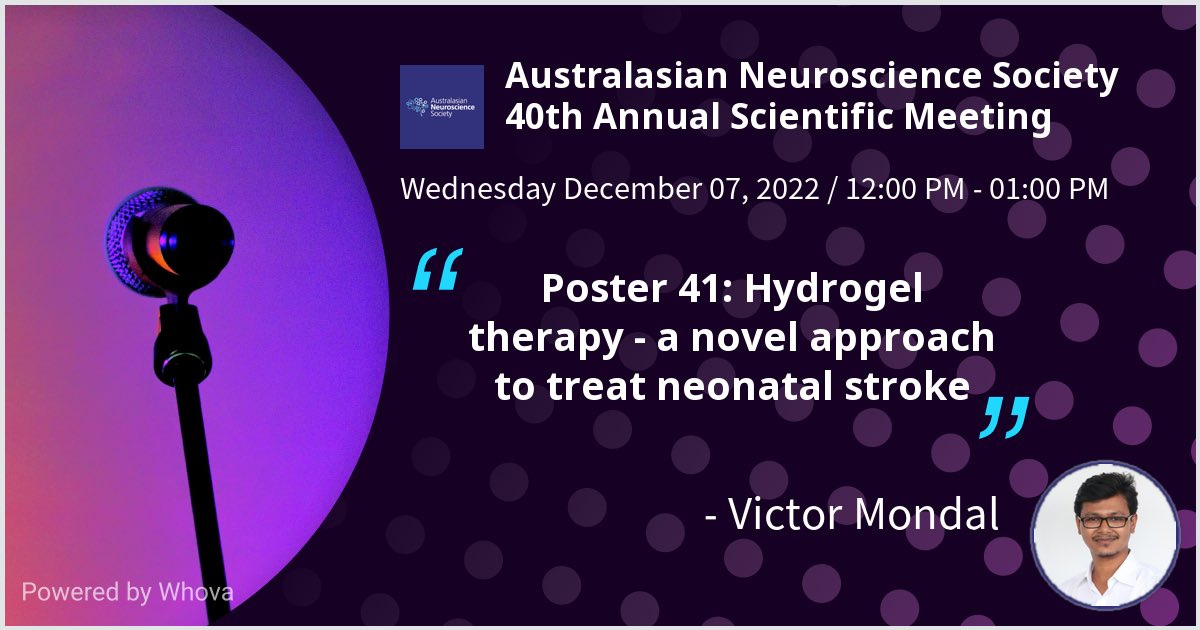 Victor Mondal (@victormondalbd) on Twitter photo I am speaking at Australasian Neuroscience Society 40th Annual Scientific Meeting. Please check out my talk if you're attending the event! <a href="/AusNeuroSoc/">Australasian Neuroscience Society (ANS)</a> #ANS2022 - via #Whova event app I am speaking at Australasian Neuroscience Society 40th Annual Scientific Meeting. Please check out my talk if you're attending the event! <a href="/AusNeuroSoc/">Australasian Neuroscience Society (ANS)</a> #ANS2022 - via #Whova event app