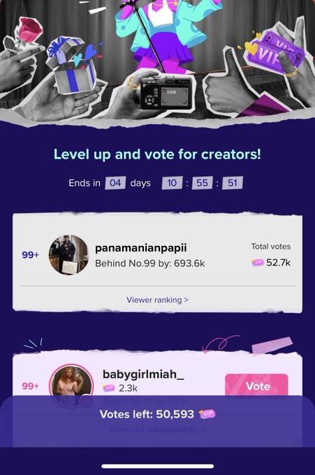 ✌🏽Infinity & 🚀 - 👀52.7k votes!🙏🏽 appreciate the genuine love and support 💯 https://t.co/qNLp5aMYrf