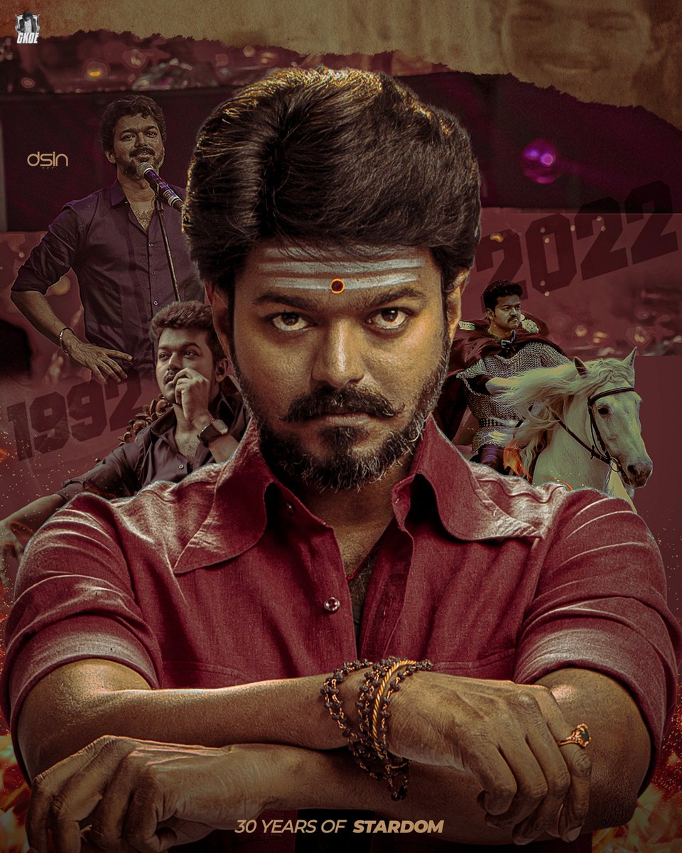 #30YearsOfVijayismCDP 
#Varisu 
@Ghillism_kerala @actorvijay 

Design By @design_akshaypv