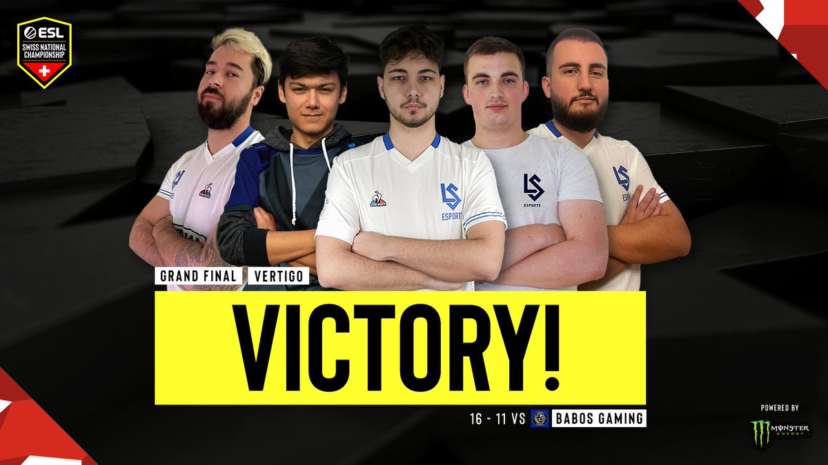 🔥🔥🔥 WE ARE GOING INTO MAP 5 🔥🔥🔥
<a href="/lausanneesports/">eLS | Lausanne-Sport Esports</a>. Takes. Vertigo. Now anyone can become the new champion. 

📍Vertigo
11 - 16

Are you ready for the last map? #ESLSwiss
🔴 twitch.tv/eslswiss