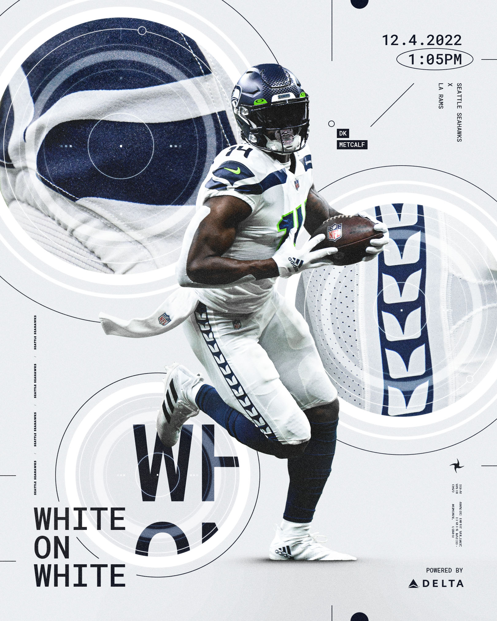 Seattle Seahawks on X: 'White on white type feeling in LA