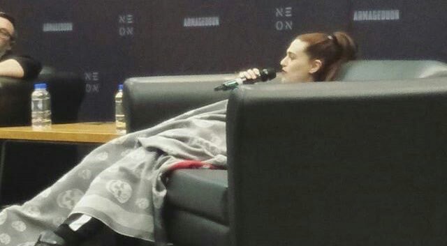 Katie McGrath does things tweet media