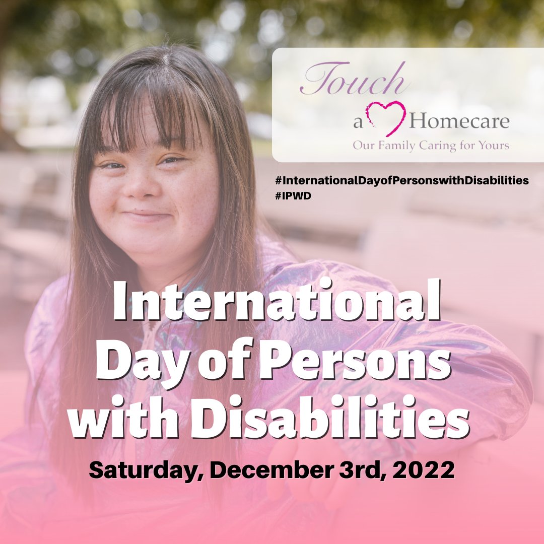 HeartHomecare1's tweet photo. It is so important to recognize and acknowledge the abilities of those who have a "dis"ability. 

It's about inclusion, empowerment, equality and human rights. No one should be treated differently because of a "dis"ability. 

Join the conversation: https://t.co/Ne5yPKJ487

#IPWD https://t.co/nYMFYVkQIx