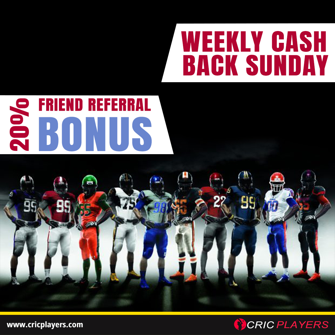 ekhelofficial's tweet photo. Weekly Cash Back Sunday
20% Friend Referral Bonus
•
Follow us for more updates💙
.
.
.
.
#bonus #jackpot #slot #mega #roulette #promo #slots #money #joker #win #judionline #live #online #indonesia #blackjack #grosir #cashback #makemoney #sundaybonus #sportsbonus #cricplayers https://t.co/e1vAo2Lpcm