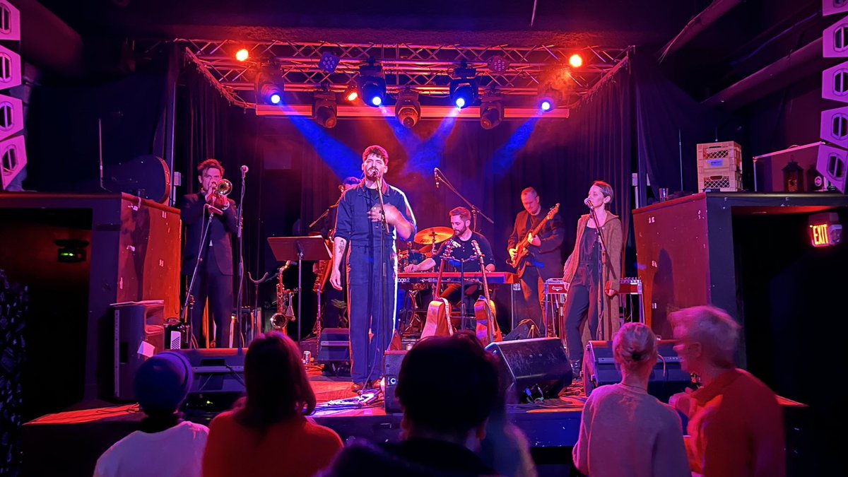 tara mccarthy ๐๐ผโโ๏ธ (@cbcradiotara) on Twitter photo So much talent in this city. #SammyVolkov warmed up a cold night with his album release show <a href="/StationOnJasper/">Station On Jasper</a>. Such a lovely evening! Give his debut record Be Alright! a spin and then Iโll tell you all about him this Wednesday for #ProvincialPlaylist on <a href="/EdmAMCBC/">Edmonton AM</a>. #yegmusic So much talent in this city. #SammyVolkov warmed up a cold night with his album release show <a href="/StationOnJasper/">Station On Jasper</a>. Such a lovely evening! Give his debut record Be Alright! a spin and then Iโll tell you all about him this Wednesday for #ProvincialPlaylist on <a href="/EdmAMCBC/">Edmonton AM</a>. #yegmusic