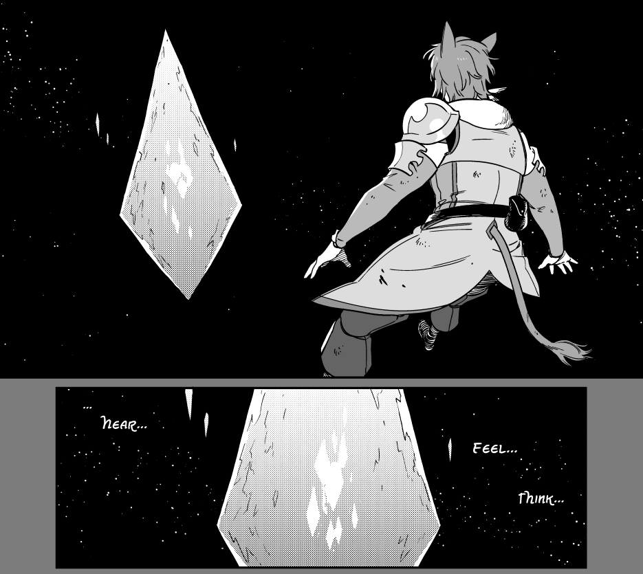 hi here are some panels from my webcomic 