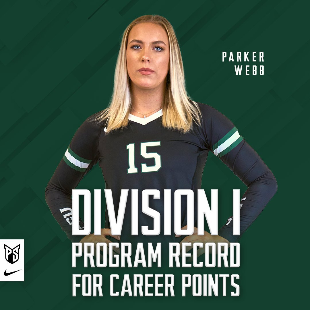 Portland State Volleyball (@psuviksvb) on Twitter photo ๐ฅ๐ฒ๐ฐ๐ผ๐ฟ๐ฑ ๐๐ฟ๐ฒ๐ฎ๐ธ๐ฒ๐ฟ
<a href="/reno0101/">P Dub</a> went out a record breaker, setting the Division I career record for points in her final match. Webb now owns the D1 career records for sets played, matches played & points. She ranks No. 2 in kills, attempts & aces.
#GoViks | #DefendTheShip ๐ฅ๐ฒ๐ฐ๐ผ๐ฟ๐ฑ ๐๐ฟ๐ฒ๐ฎ๐ธ๐ฒ๐ฟ
<a href="/reno0101/">P Dub</a> went out a record breaker, setting the Division I career record for points in her final match. Webb now owns the D1 career records for sets played, matches played & points. She ranks No. 2 in kills, attempts & aces.
#GoViks | #DefendTheShip