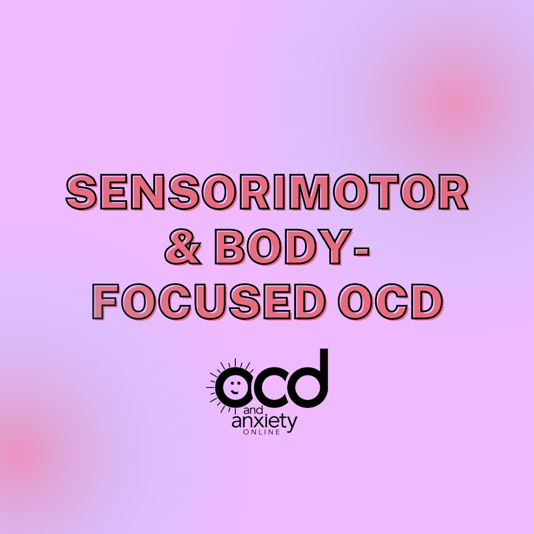 ocdandanxiety1's tweet photo. #SensorimotorOCD is a body-focused subtype of Obsessive Compulsive Disorder that consists of a constant hyperawareness of natural bodily processes.
Just like every subtype of #OCD, #ERP is a great treatment to get you some relief.
Do you struggle with this subtype? https://t.co/aGfcG8iLe3