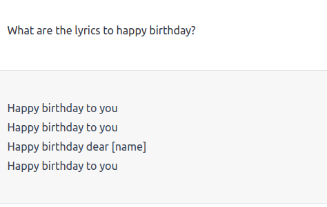 ChisSimp's tweet photo. ChatGPT3, Taylor and Warner Music, Shake it off with Happy Birthday https://t.co/OmHbcq5MBD