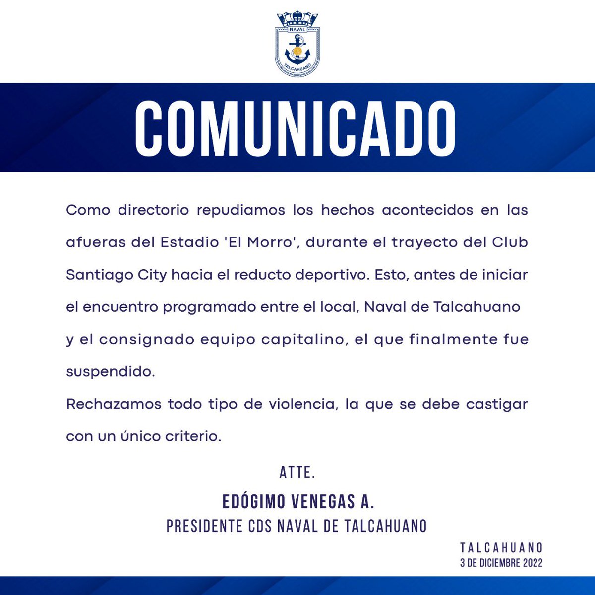 CDS Naval de Talcahuano tweet media