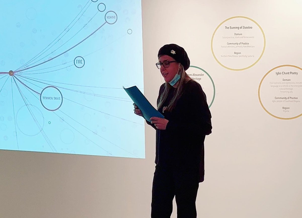 Thank you all who made it to our ICH Showcase openings. The exhibition is still on all next week. Visit the @su_museumstudies gallery at the Warehouse to see it. 

More on the exhibition in our coming posts.
We would appreciate your feedbacks as well
<a href="/su_vpa/">SyracuseU VPA</a> #ichshowcase #museum