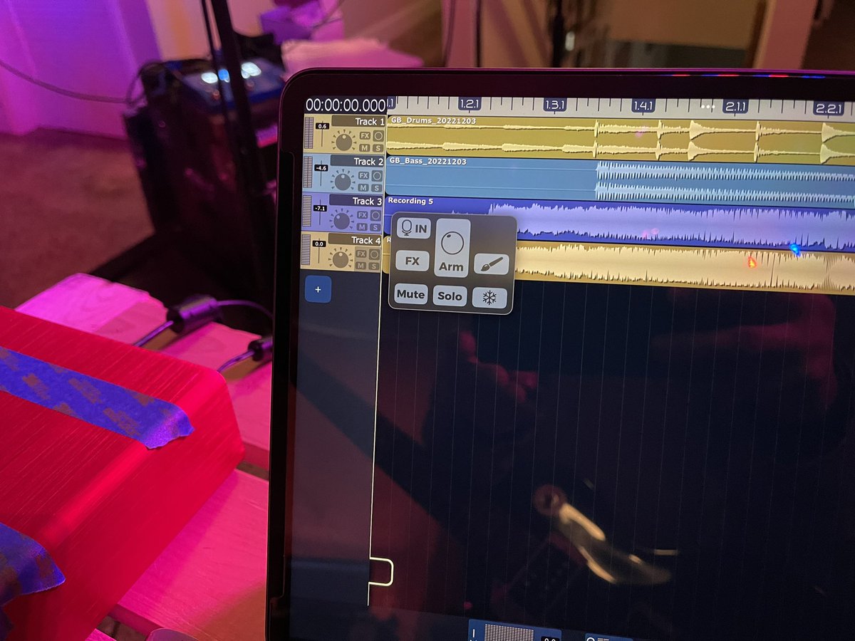 TheShadowsEdge's tweet photo. New song sessions in-progress! https://t.co/j8DlRN6THg