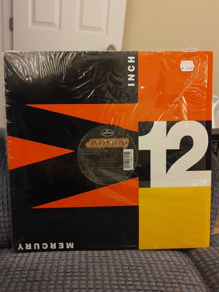 David Morales & The Bad Yard Club ft. Delta - In De Ghetto #nowplaying #nowspinning #vinylcollection #vinylcollectionpost #vinylcommunity #vinyljunkie #vinylrecords #vinyloftheday #vinyl #records #albumcover #90s #saturday90svinylrevival #90shouse #housemusic #soundsfamilar