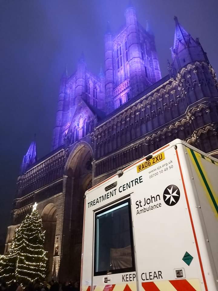 Another busy weekend on the Lincolnshire <a href="/stjohnambulance/">St John Ambulance England</a> calendar. This time at @lincolnxmas Market. Fantastic location, fantastic event. Come and say hello to our team, keeping everyone safe!