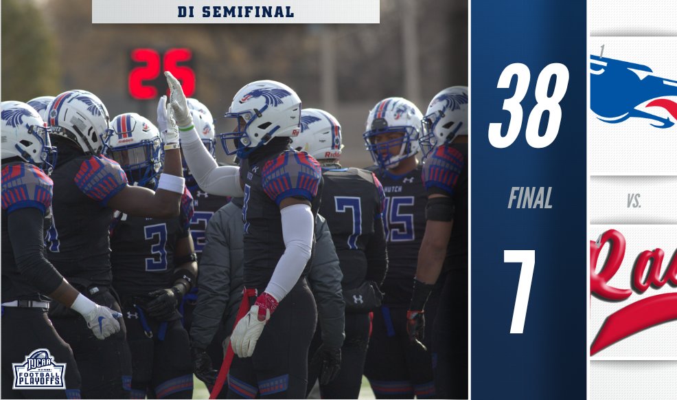 Dominant performance 💪

After an impressive win over Coffeyville, <a href="/BlueDragonsFB/">Hutchinson Blue Dragon Football</a> advances to the DI National Championship game on December 14!