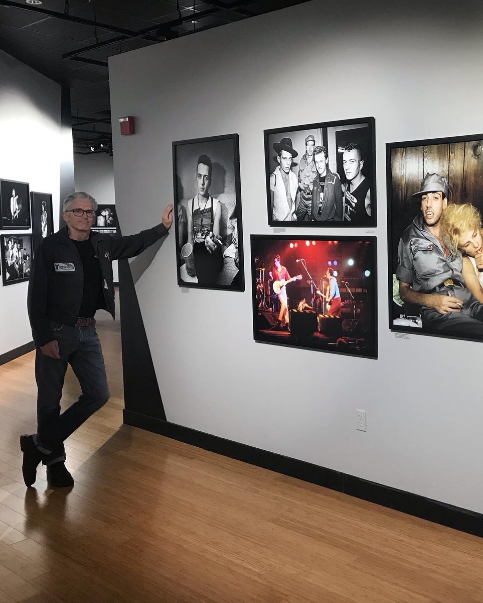 vinylvamp's tweet photo. Forever punk! Dan and I saw the “Days of Punk” exhibit @DSC_News’ Southeast Museum of Photography! The display includes more than 100 punk-rock photos by photographer @michaelgrecco. The exhibit runs through Dec. 17. #southeastmuseumofphotography #daysofpunk #michaelgrecco https://t.co/ULs24ej6oW
