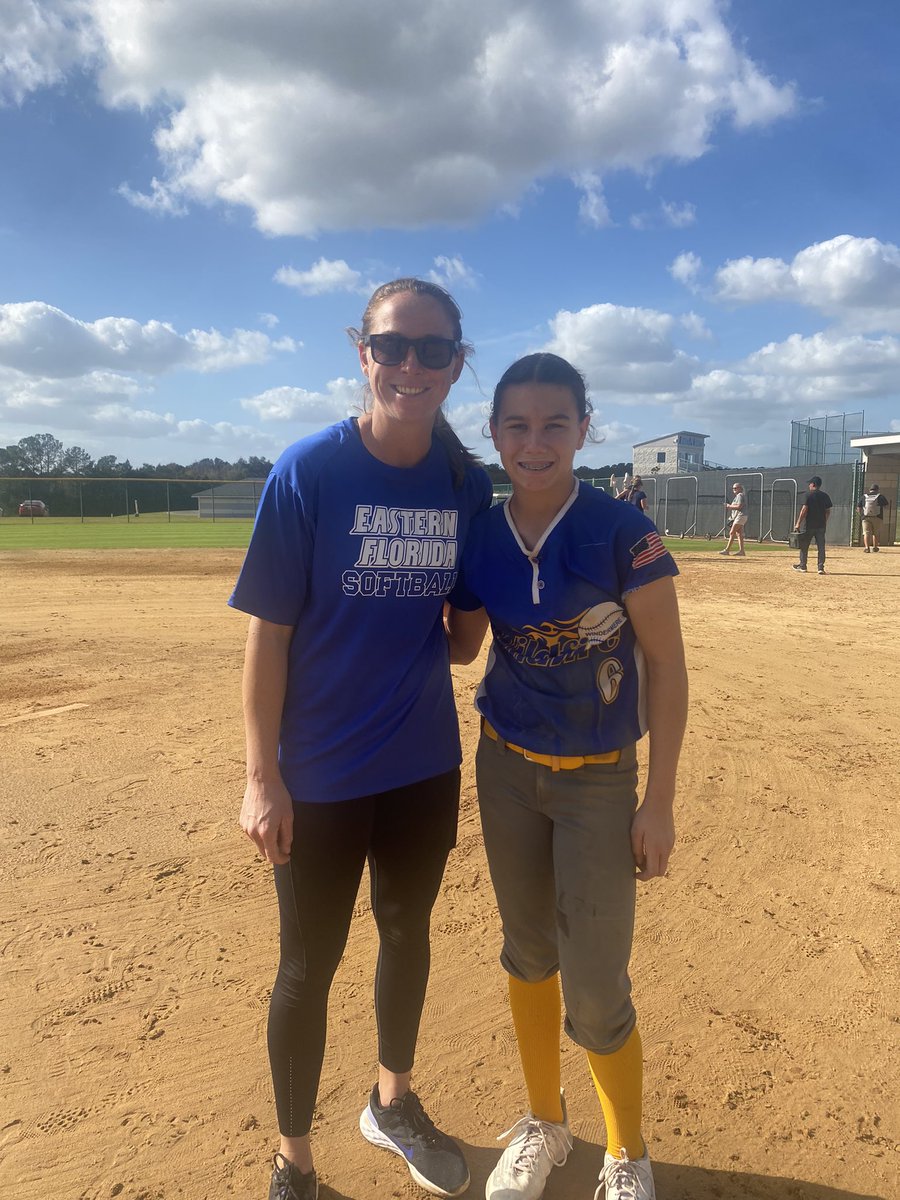 SummerMason2027's tweet photo. Had a great time at the Eastern Florida/Sante Fe camp today! Thank you @CoachPetikS &amp; @CoachSWebster ! Loved that last drill/game we did. https://t.co/NLcS4myr4B