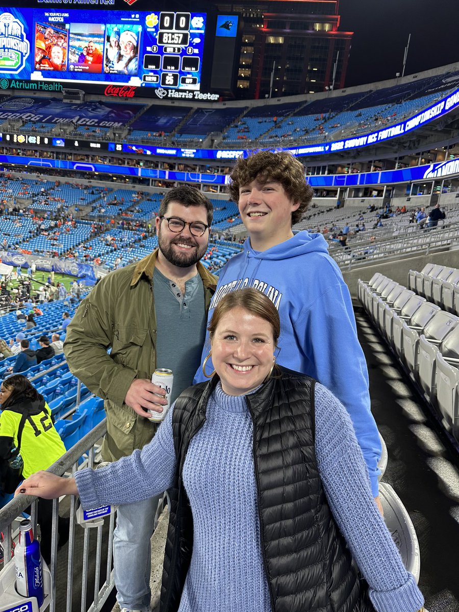 We’ll take any chance to cheer against Clemson! #ACCFCG