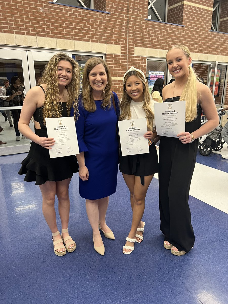 Enjoyed getting to speak and be a part of the <a href="/Hebron_HS/">Hebron High School</a> National Honor Society Induction! <a href="/LewisvilleISD/">Lewisville ISD</a>