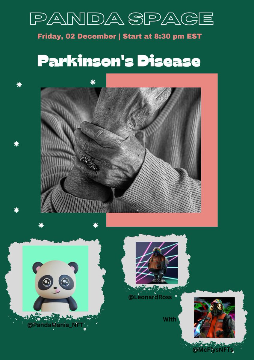 PandaMania_NFT's tweet image. ❤️, RT &amp;amp; TAG 3 for chance at PANDA NFT (≈$110)

MUST FOLLOW @McFlysNFTs &amp;amp; @PandaMania_NFT 

MUST LISTEN &amp;amp; SHOW PROOF BELOW:
buzzsprout.com/2074316/118075…

65% will be donated to @MichaelJFoxOrg for #Parkinsons #research #EndParkinsons | Over $10k donated so far!

#NFTs #Parkinsons