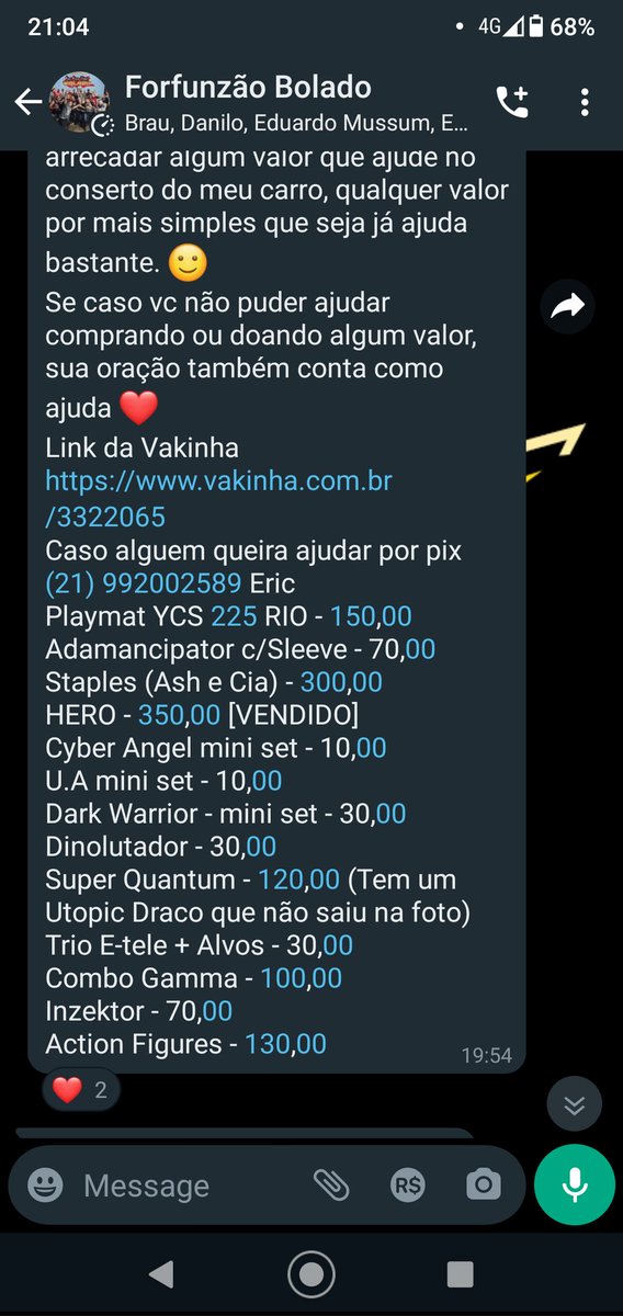 RaphaelAntares's tweet image. Pessoal, um amigo pessoal meu está passando por um perrengue bem complicado.Ele foi assaltado duas vezes essa semana e está sem o carro pra poder trabalhar. Se puderem, por favor, doar nem que seja uma quantia pequena, já ajuda

vakinha.com.br/3322065
#ajuda #socorro #Emergencia