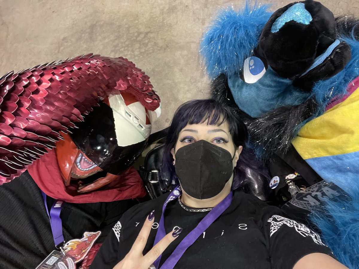 HarleySparklez's tweet photo. We finally got the streaming group all together after so long, its been amazing so far, thank you @AnnaKlava @Sanoon07811290 @KiteVR #MFF2022 #MFF22 https://t.co/MDpypW7Vi3