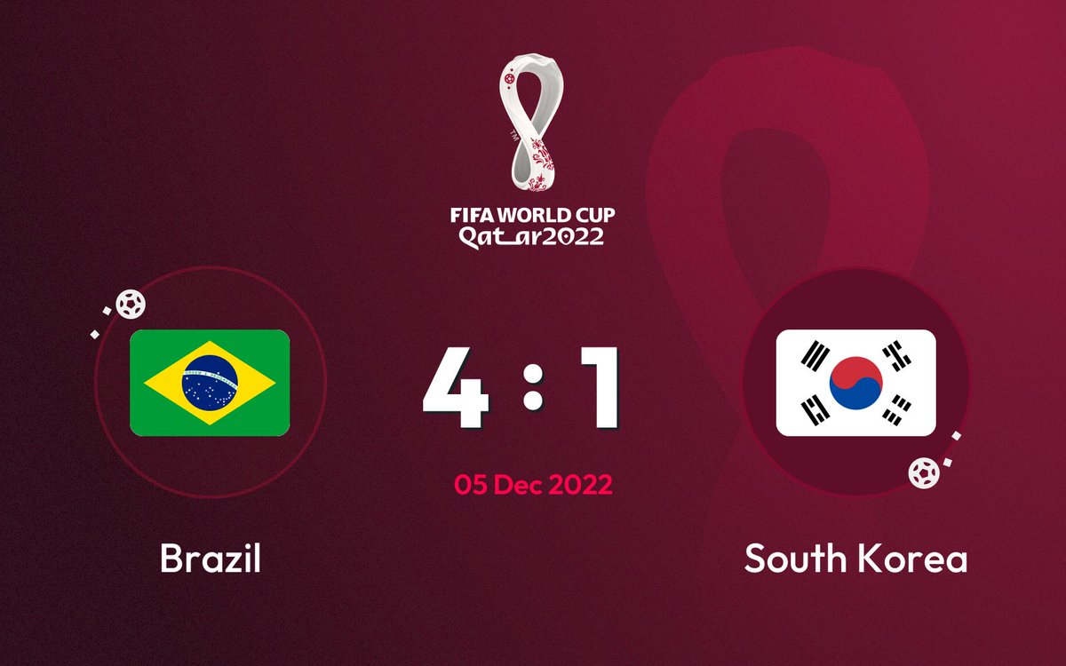 Match predictions for #FIFAWorldCup

🇧🇷 Brazil vs. South Korea 🇰🇷
Score : 4 - 1

Prediction made by an AI. This is not betting advice.