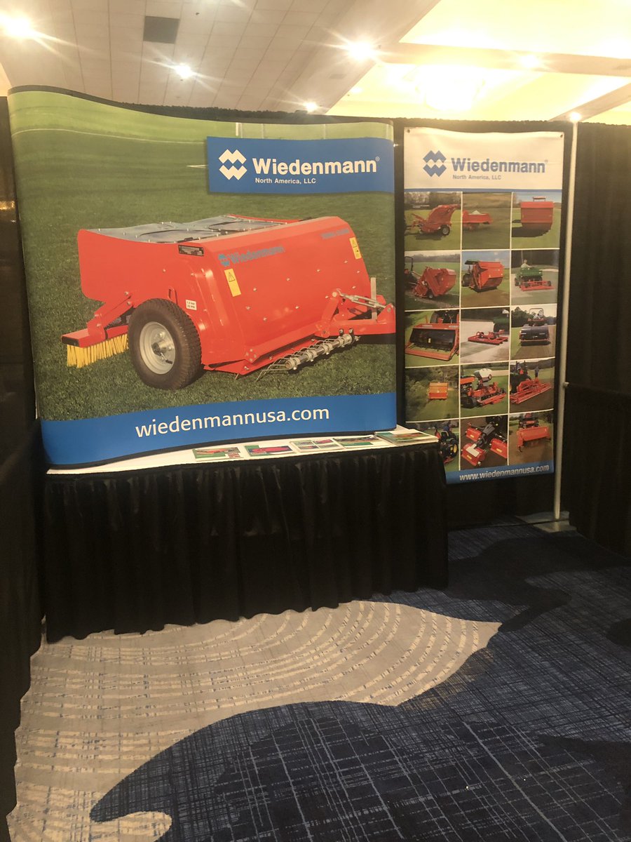 If you’re at the American Sports Builders Association (ASBA)  technical meeting  this weekend, stop by and visit. Booth 612. #Wiedenmann #athleticfields