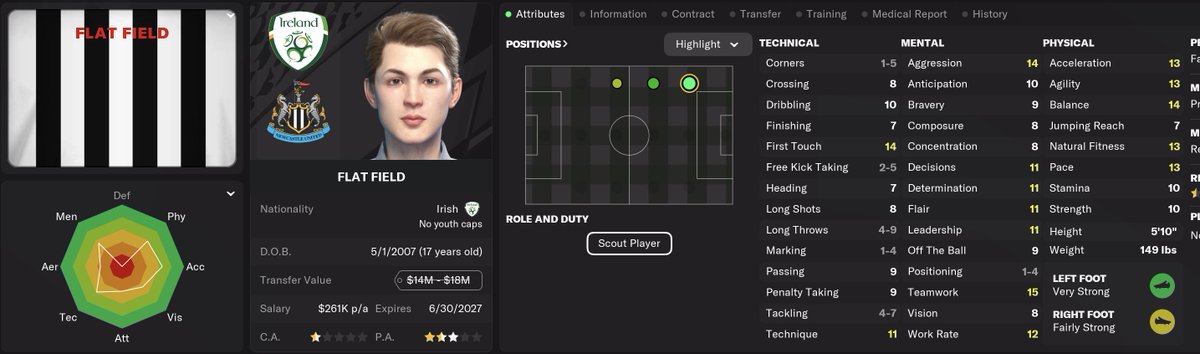 EditModeFM's tweet photo. Some Top #newgens at the start of the 2024 season, 50K player database. #regen faces by @CypherTheXIII  and #ChilledMoose logos by @fmgraphics22 and skin by @FMEnhanced 
#fm23 #footballmanager #fm #custom #foreversave #topprospects https://t.co/aN0p5oV6tJ