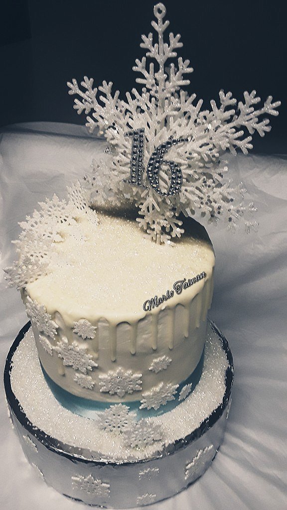 Wonder Winterland Sweet 16 birthday party.