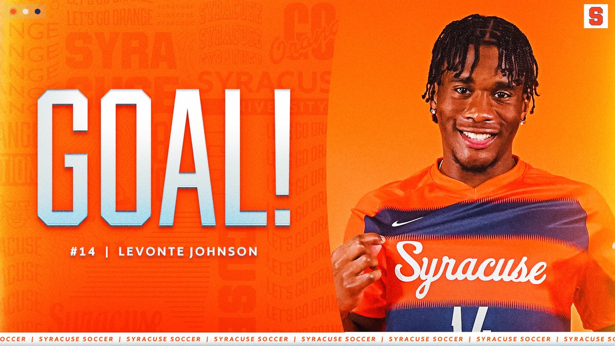 GOAL!!! The Orange are back ahead! Nathan Opoku dribbled by multiple defenders and finds Levonte Johnson in the box!

41:36 I CUSE 2 - UVM 1

#DareToDream
