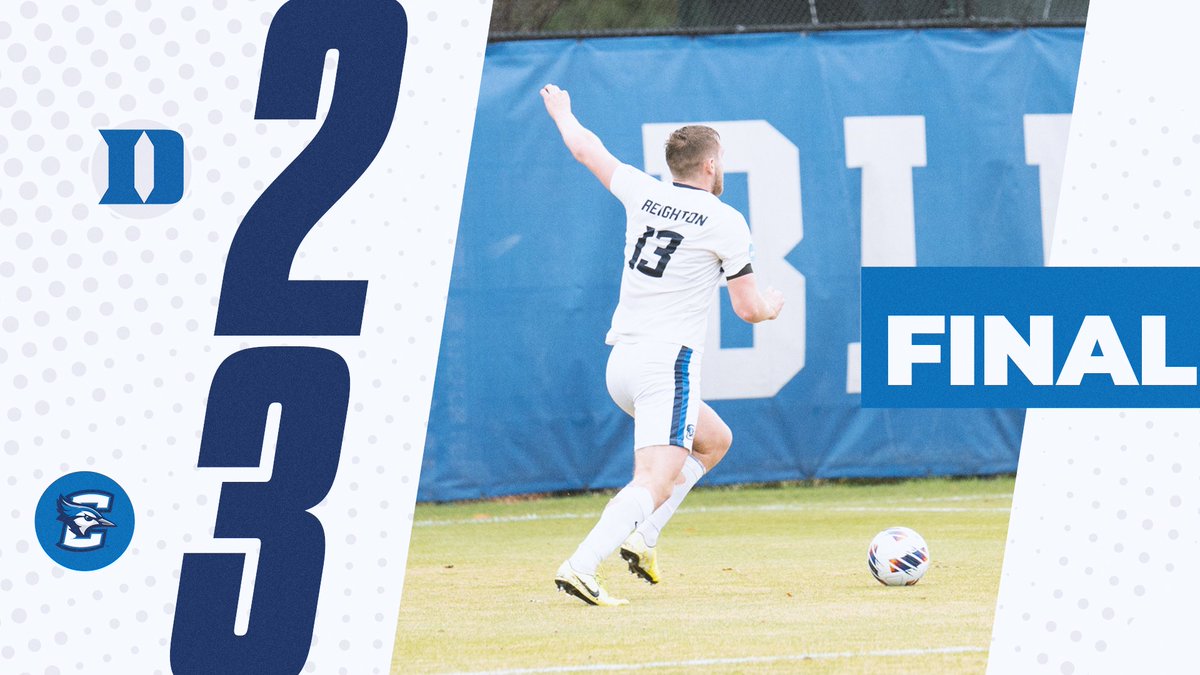 creightonmsoc's tweet image. The Bluejays ADVANCE TO THE
FINAL FOUR!!
Creighton defeats #4 Duke, 3-2!!!