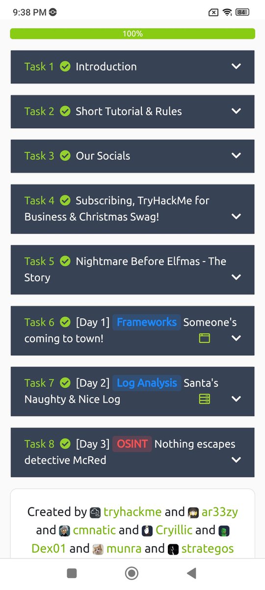 Alshami_Anas's tweet image. Completed day 3 of @RealTryHackMe #adventofcyber2022