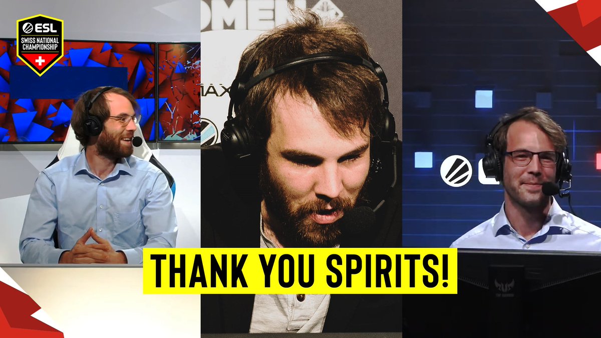 Thank you to <a href="/B2CSpirits/">Spirits#3</a> for all the work you have done for us. 🤍❤️

He will be retiring, having worked as a caster with us for many years now. Thank you! 🙏

#ESLSwiss