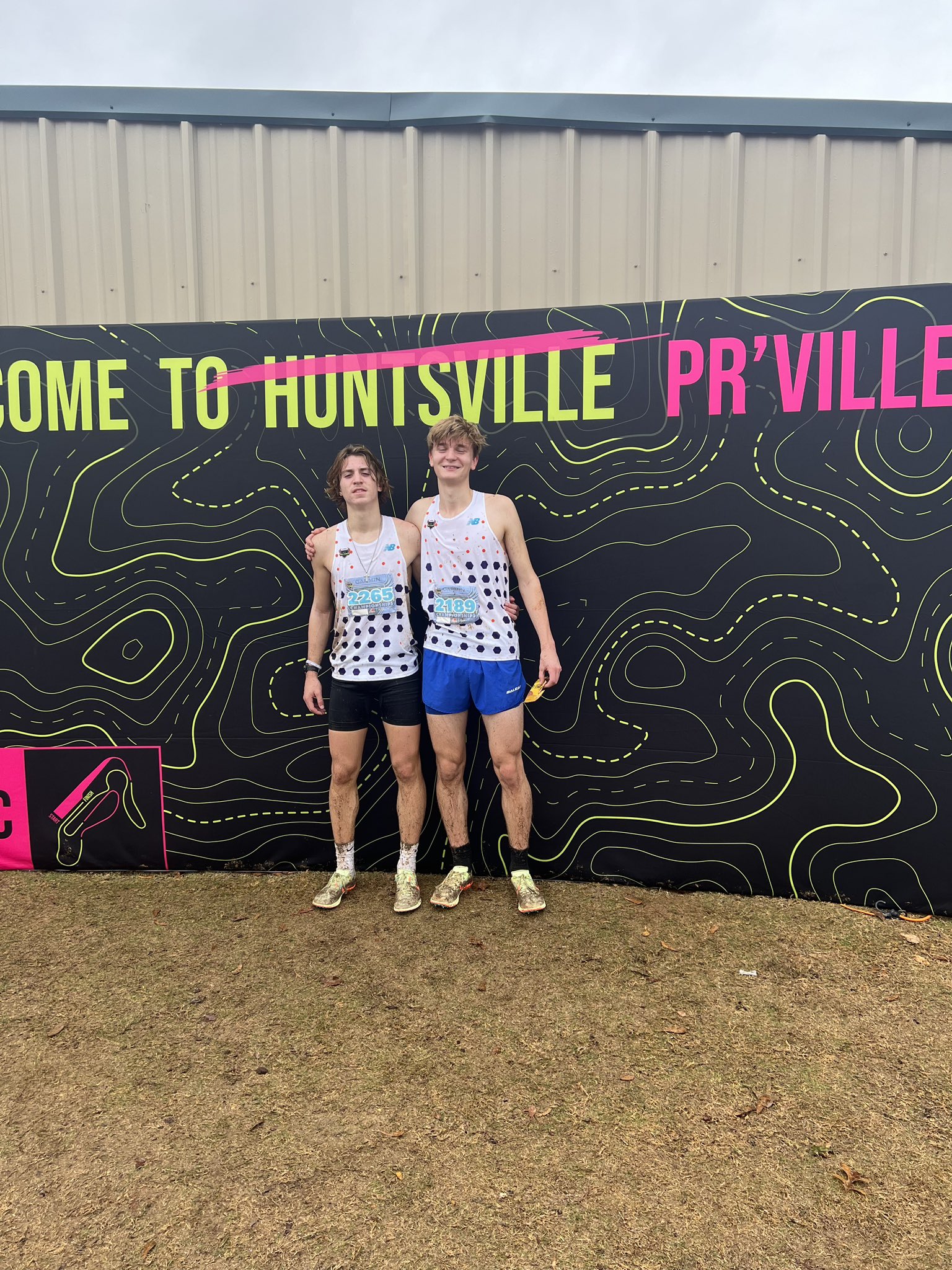 Lutheran Cross Country on Twitter "Aiden and Isaac run at Huntsville