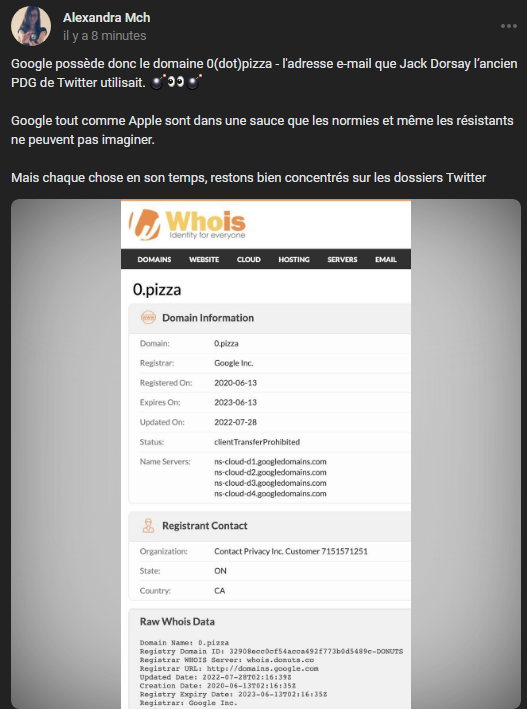 UnbanAnon9579's tweet photo. #TwitterFiles #PizzaGate #Whois #Jack0 https://t.co/uWFsLbGj8E