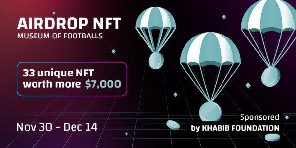 💧 MuseumofFootballs Airdrop 💧

🏆 Task: ➕ 1 Unique NFT for 30 random participants

👨‍👩‍👧 Referral: ➕ 1 Unique NFT for top 3 referrers each

🔛 Airdrop Link &amp; Information: t.me/AirdropStar/53…

#cryptocurrency #Airdrop #BSC #Bitcoin #USDT #MuseumofFootballs #NFT #Airdropstario