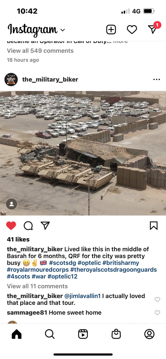 In 2008 I spent 6 months living here on the outskirts of Basra. Outdoors, 40+ degree heat and no air con. But the laughs we had in this place were outstanding. 😎