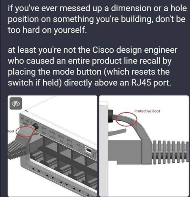 WeAreRSGroup's tweet photo. This was shared by u/Steampunk483 over on reddit... now that is a bit of a design howler!

#Design #Engineering https://t.co/o2OdUGJeWZ