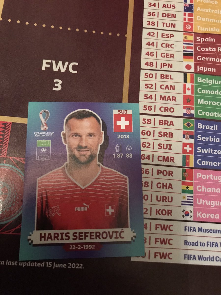 nickprangnell's tweet photo. Doing #PaniniStickerAlbum #FIFAWorldCup with my 5 year old, finding the team page, he says, “Let’s do the doctors first” https://t.co/1t9fkuyuzf