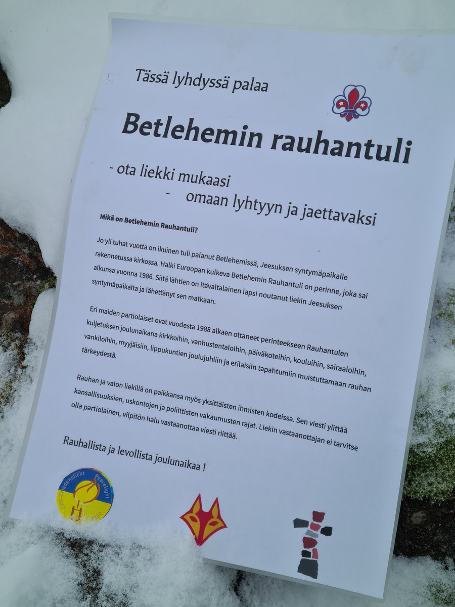 Käväisimme yhteistyötilamme, Kallelan luomutilan joulumyynnissä tänään. Leppoisa jouluinen tapaaminen glögin ja jouluisen myyntipöydän äärellä. Vanhan vilja-aitan pihassa paloi Betlehemin rauhantuli. Tässä maailman ajassa rauhantuli lähettää toivon sanomaa.