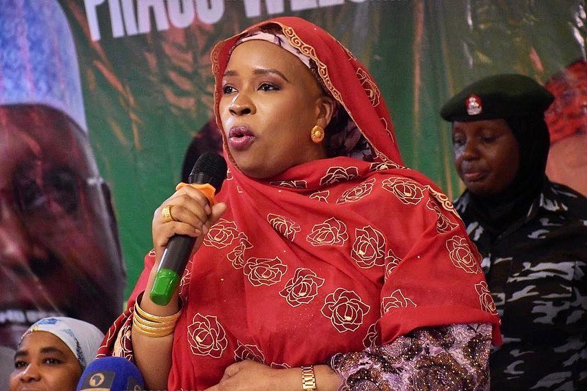PRukaiyaAtiku's tweet photo. Our town hall meeting in Kaduna today was a huge success. The welcome and support in the hall was heartwarming. 

It was clear that the people had one message and that was to vote in our Presidential candidate, Atiku Abubakar and other candidates of our great party come 2023. https://t.co/4e6RcGbPaG